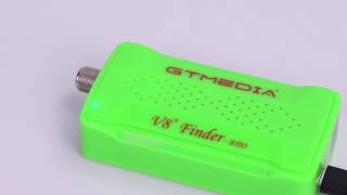 GTmedia V8 Finder BT03 Mini Sat finder DVB S2 Satellite Finder Meter With Android amp IOS System App [upl. by Krystin]