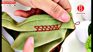 The most versatile hemming method simple and easy to learn Full Video Tutorial [upl. by Neeuq]