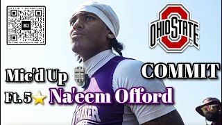 Naeem Offord Parker DB Hoover 7v7 2024 Micd Up 🎙️ [upl. by Annayk]