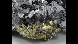 Sphalerite chalcopyrite and quartz from Bulgaria [upl. by Rovaert]