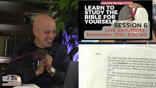 Deeper Bible Study  LESSON 6 quotThe Amazing Message of Markquot Learn to Study Gods Word BibleStudy [upl. by Aissatsana]