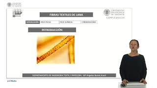 Fibras textiles de lana  1428  UPV [upl. by Crowe]