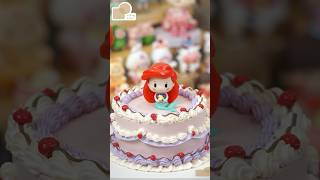 The Little Mermaid Birthday Cake cakefun vuongtroncake  Cake Fun [upl. by Kwarteng]