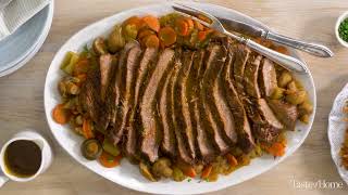 How to Make the Best Jewish Brisket [upl. by Ylevol415]