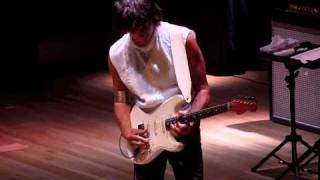 JEFF BECK Nessun Dorma SHEFFIELD 2010 [upl. by Esinet860]