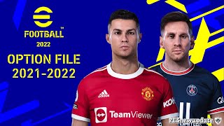 PES 2021 PC Option File Season 20212022 [upl. by Clarke]