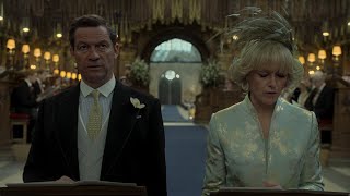 Prince Charles and Camillas wedding  The Crown Season 6 [upl. by Dennis852]