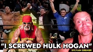 How Did Sylvain Grenier Feel About His WrestleMania Moment with Hulk Hogan [upl. by Adok274]