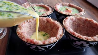 Беру ФАРШ Яйцо и Луковицу и готовлю вкусный ужин [upl. by Ardnos801]