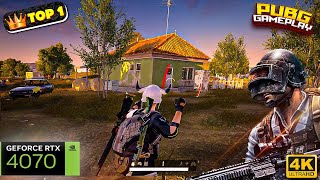 🥇TOP 1 PUBG PC  INTENSE 4K ACTION GAMEPLAY  PUBG BATTLEGROUNDS🔥 [upl. by Eiramnna]