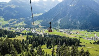 4K Germany GarmischPartenkirchen Alps City Street Walk View 7 [upl. by Reinnej]