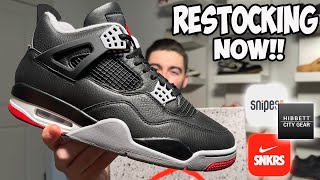 Jordan 4 Bred Reimagineds Are RESTOCKING Heres How To Hit Them [upl. by Ahsen]