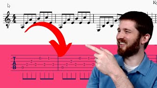 How to Instantly Convert Sheet Music to Tab Notation for Free with MuseScore 3 [upl. by Aiehtela259]