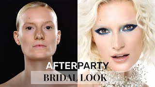 ETHEREAL Bridal Makeup look for the After Party  FADY KATAYA مكياج عروس فادي قطايا [upl. by Angelina689]