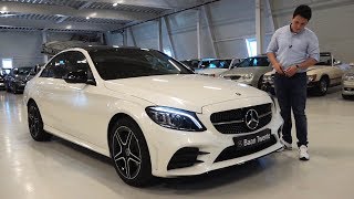 2019 Mercedes C Class C180 AMG  NEW Full Review Start Up Sound Interior Exterior [upl. by Obbard]