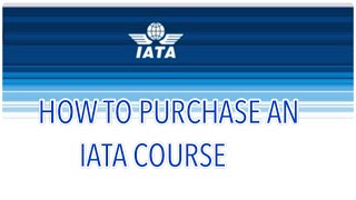 HOW TO PURCHASE AN IATA COURSE [upl. by Sorips]