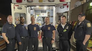 DC first responders perform lifesaving blood transfusion in the field [upl. by Swehttam236]