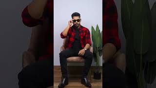 Red amp black flannel shirt with Black jeans amp Chelsea boots  outfit link in description [upl. by Evilc]