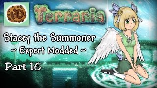 Terraria 134 Expert Modded Summoner Lets Play Part 16  Stacey vs Plantera [upl. by Roux]