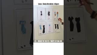 FORMATION STYLISME ALGERIE  digital fashion designer  ALGER مصممةأزياء [upl. by Eads]