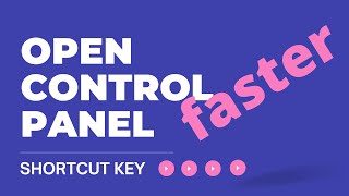 WK 3 Shortcut key to Control Panel  CARA CEPAT KE CONTROL PANEL shorts laptop [upl. by Emixam]