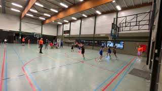 3x3 Girls got game M12 Melsele Kangoeroes Mechelen vs GentOost Eagles 54 05112023 [upl. by Nottirb]