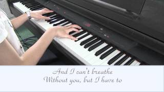 Taylor Swift Breathe Karaoke Piano Instrumental  No Vocals [upl. by Camden]