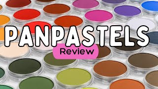 Are Panpastels worth the hype Reviewing PanPastels Soft Pastels [upl. by Lunna]