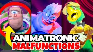 Top 10 Disney Fails amp Animatronic Malfunctions Pt 19 [upl. by Surtemed]