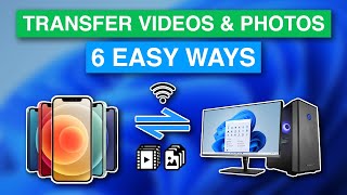 6 Ways to Transfer Videos and Photos Between iPhone and PC [upl. by Dieterich884]