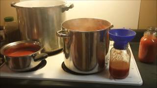 Making Home Grown Tomato Spaghetti Sauce [upl. by Irneh839]