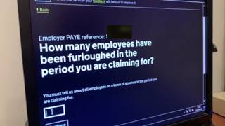 How to Complete A Furlough Claim  Onscreen Walkthrough [upl. by Girovard]