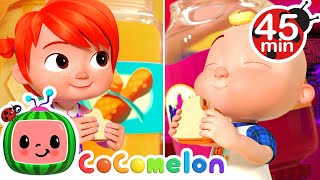 Peanut Butter Jelly Song  Cocomelon  Nursery Rhymes  Colors for Kids [upl. by Schulze748]