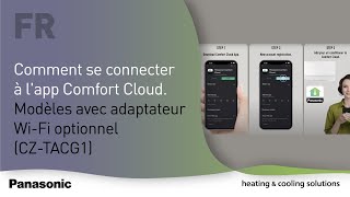 FR – Comment se connecter à lapp Comfort Cloud Modèles avec adaptateur WiFi optionnel CZTACG1 [upl. by Joli995]