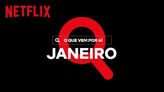 Novidades do Mês de Janeiro 2023  Netflix Brasil [upl. by Oilalue]