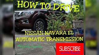 HOW TO DRIVE NISSAN NAVARA AUTOMATIC TRANSMISSION TO MANUAL TRANSMISSION 7 SPEED  TUTORIAL [upl. by Nosreg]