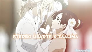 quotstereo hearts x zaalimaquot  EDIT  AMV [upl. by Revlis256]