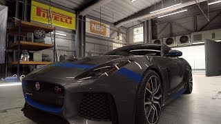 【CSR2】FTYPE SVR Coupe Graphic Pack shift amp tune for 8607 [upl. by Spector471]