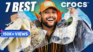 I Bought Every BEST CROCSCLOGSSLIDERS FOR MEN 🔥 Crocs Footwear Haul Review 2023  ONE CHANCE [upl. by Eimmis]