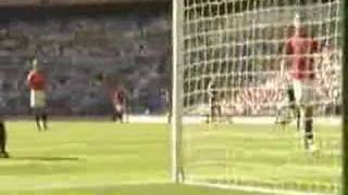 Malouda goal vs Manchester Community Shield [upl. by Llednov597]