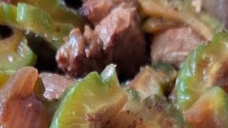 Delicious Ampalaya Con Carne 🥰🥰 [upl. by Alrahc]