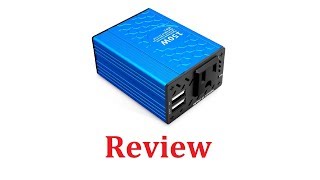 VOLTCUBE 150W Car Power Inverter Review [upl. by Christabella]