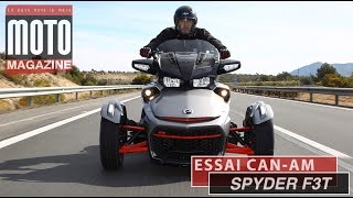 CanAm Spyder F3T  le touring en baskets [upl. by Danny]