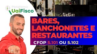 RESTAURANTE DEVE UTILIZAR CFOP 5101 OU 5102  RICMS MG [upl. by Balthasar190]