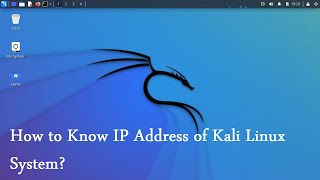 How to Know IP Address of Kali Linux System [upl. by Falk]