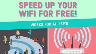 Speed Up Your WiFi FOR FREE Tested on Optimum Online [upl. by Ikey]