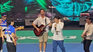 quotLuna x Ariel 😊quot PopStars ft Ariel Noah Live at Sport Party Istora Senayan 2023 [upl. by Haldas]