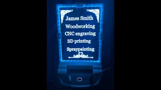 Fusion360 3D Print frame James Smith woodworking [upl. by Raphaela274]