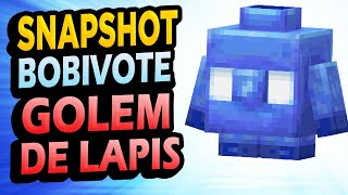 ✅ Llegó el Golem de Lapis Lazuli 👉 Minecraft Bobi Vote [upl. by Beesley600]