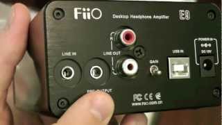 Fiio E9 Review  Desktop Headphone Amplifier [upl. by Resor911]